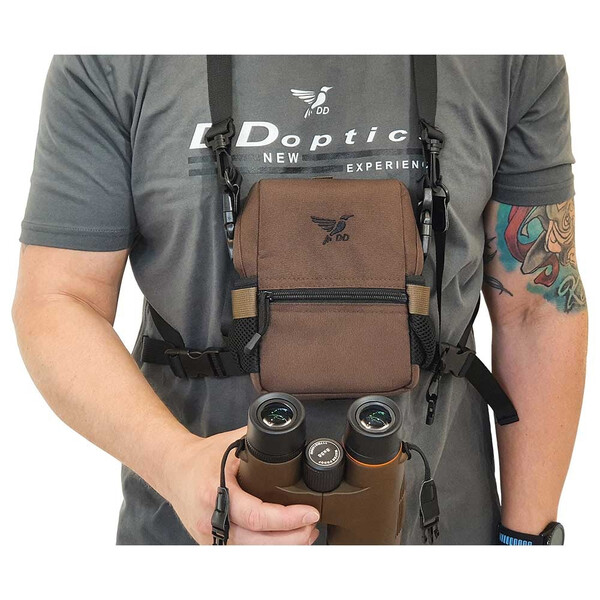DDoptics Fernglastasche Harness braun