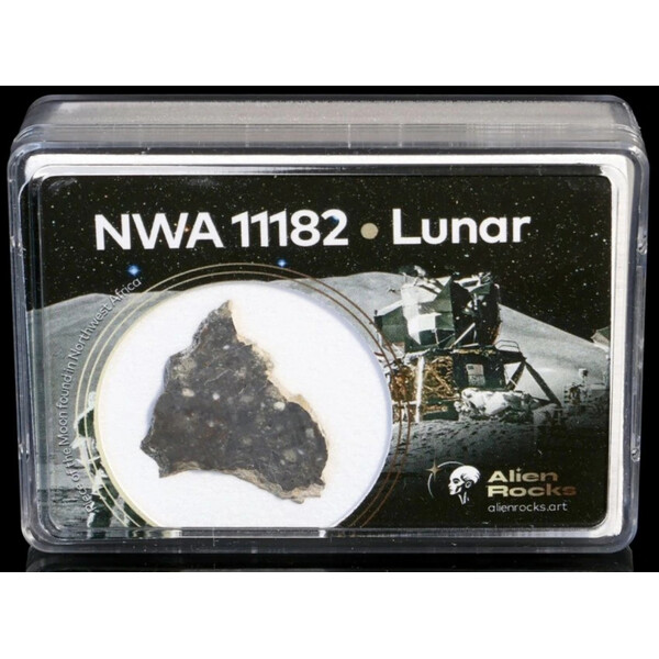 Alien Rocks Météorites lunaires NWA 11182 1,5 - 2 grammes