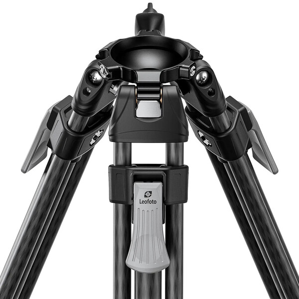 Leofoto Carbon-Dreibeinstativ LVF-143C+FH-5L