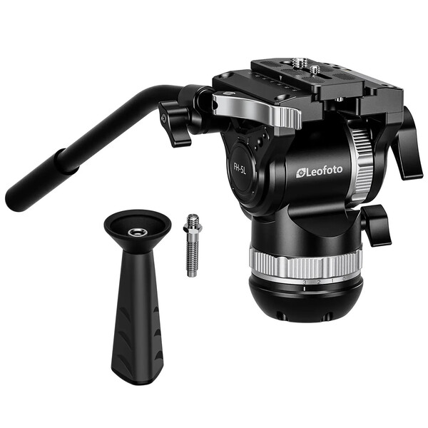 Leofoto Carbon-Dreibeinstativ LVF-143C+FH-5L