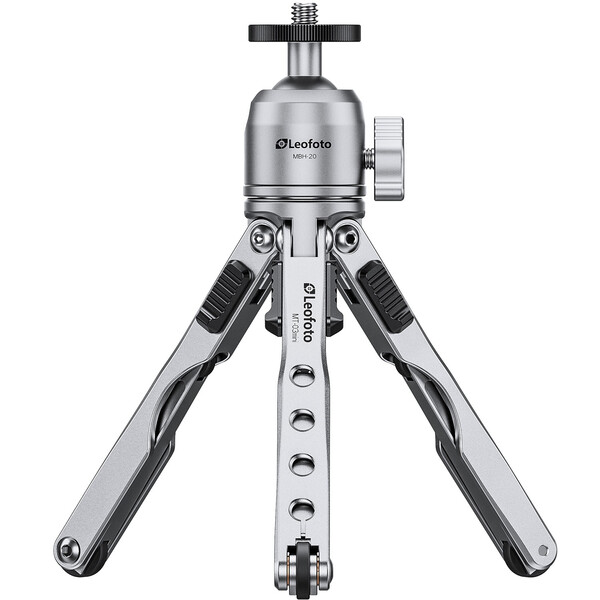 Leofoto Tischstativ MT-03mini+MBH-20 silver