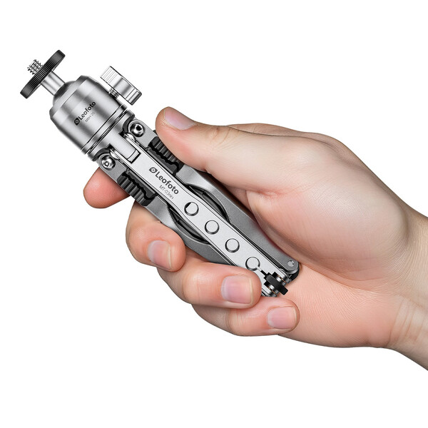 Leofoto Tischstativ MT-03mini+MBH-20 silver