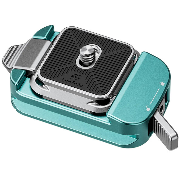 Leofoto Schnellkupplung QF-02+QP-38 Blue