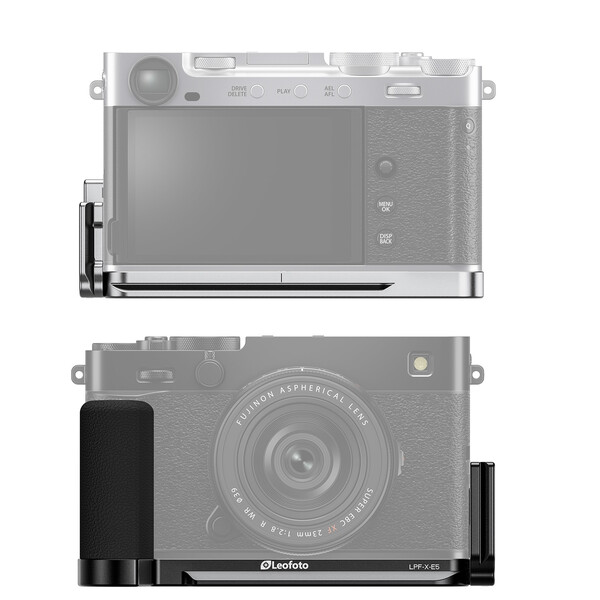 Leofoto L-Halterung LPF-X-E5 passend für Fujifilm X-E5 schwarz