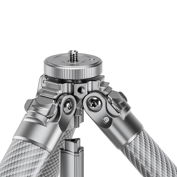 Leofoto Carbon-Dreibeinstativ AZ-235C+MBH-30 Azure Full silver