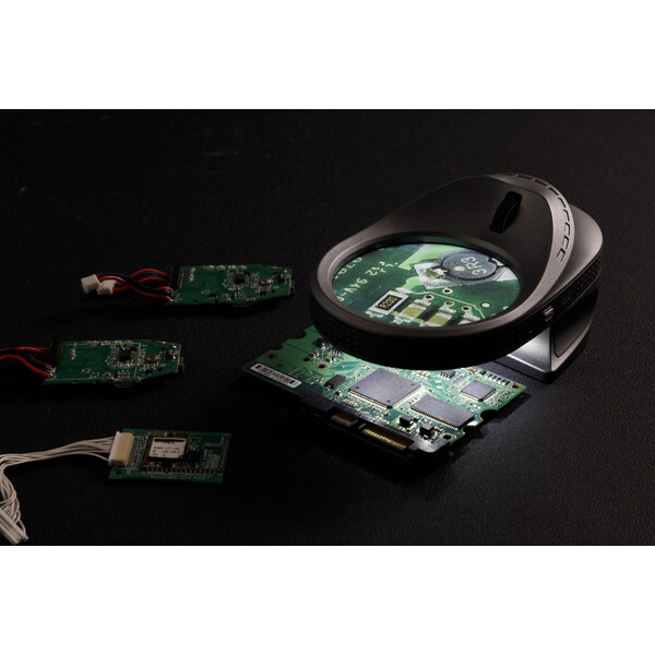 FPS Micro Mouse elektronische Lupe – 5x bis 10x Zoom, Kamera, UV-Licht & 2,8" Display