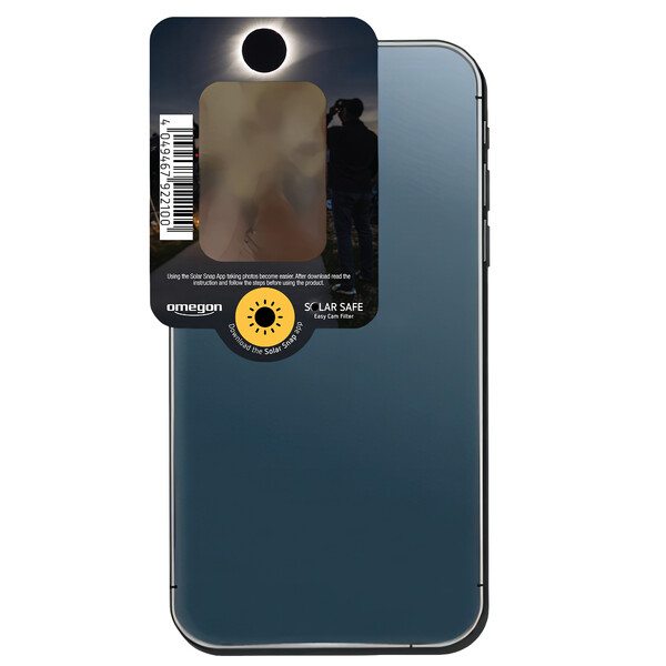 Filtres solaires Omegon Filter Solar Safe Easy Cam en présentoir de 50 pièces