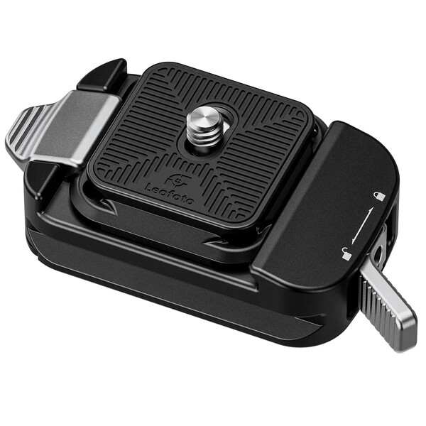 Leofoto Schnellkupplung QF-02+QP-38 black