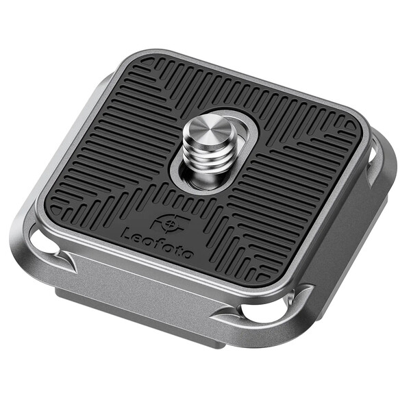 Leofoto Schnellwechselplatte QP-38 silver