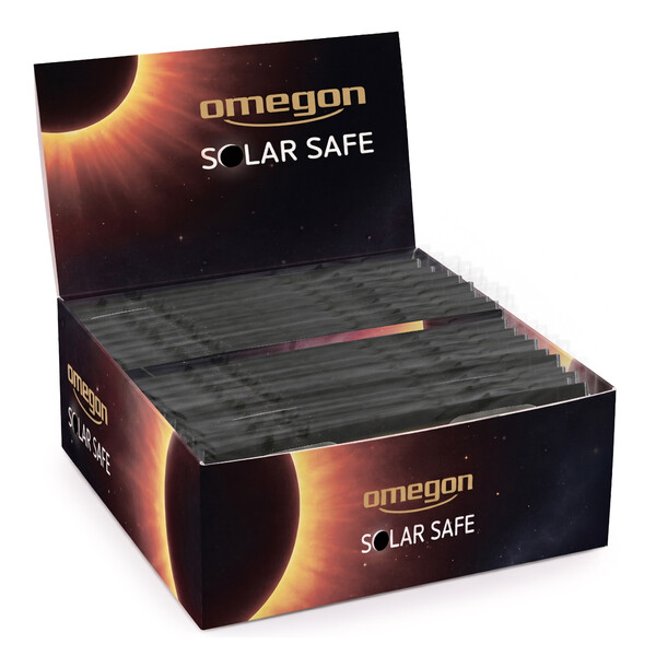 Omegon Sonnenfinsternis-Brille Sofi Solar Safe im Display mit 50 Stück