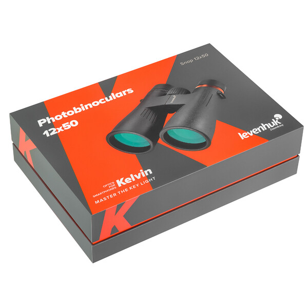 Levenhuk Fernglas Kelvin Snap 12x50