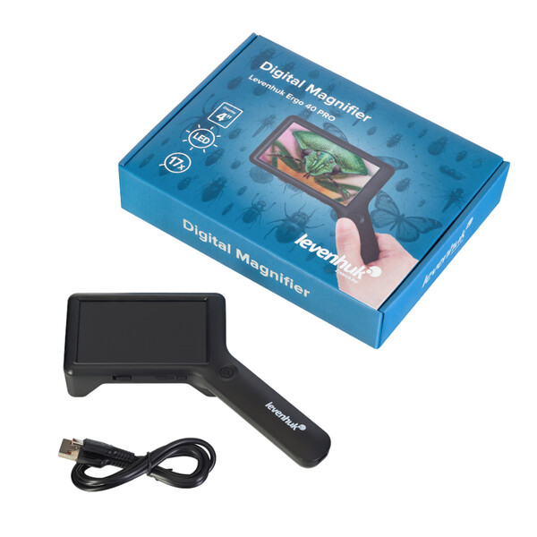 Levenhuk Lupe Ergo 40 Pro Digital 6x, 10x, 13x, 17x LED