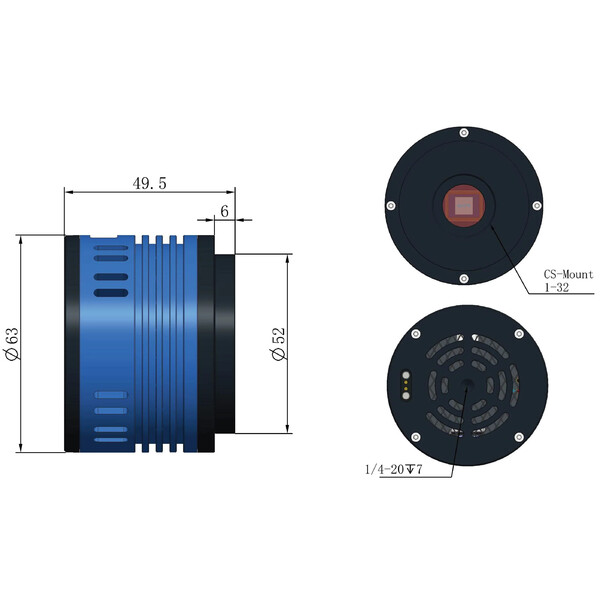 ToupTek Kamera AE676C