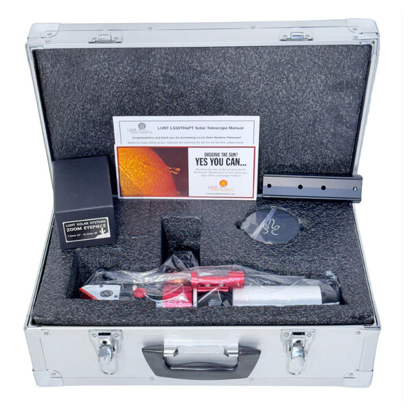 Lunt Solar Systems Sonnenteleskop ST 50/350 LS50C Ha / B600 PT DS Premium PLUS Kit