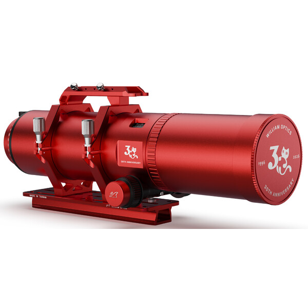 William Optics Apochromatischer Refraktor AP 91/448 RedCat 91 WIFD 30th Anniversary Limited Edition