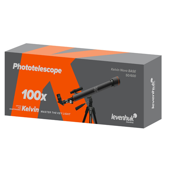 Télescope Levenhuk AC 50/600 Kelvin Nova BASE