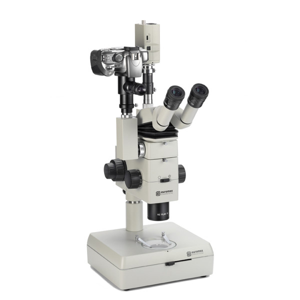 Microscope stéréo modulaire Euromex Hell champ - fond noir trépied