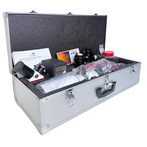 Lunt Solar Systems Sonnenteleskop ST 100/700 LS100MT Ha / B1800 PT DS Premium PLUS Kit