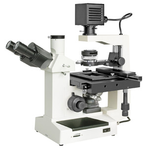 Microscope inversé Bresser Science IVM 401, invers, trino, 100x - 400x