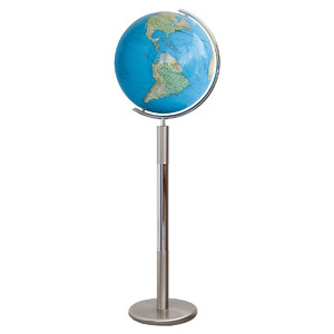 Globe sur pied Columbus Duo Acier inoxydable 40cm (Francais)