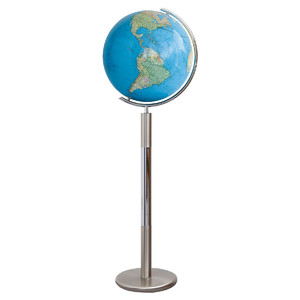 Globe sur pied Columbus Duo Acier inoxydable (Anglais) 40cm