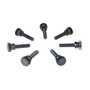 Lumicon Jeu de vis 10-32 x 0,75 à serrage à main, en nylon noir (7 pièces)