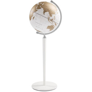 Globe sur pied Zoffoli Vasco da Gama All White 40cm