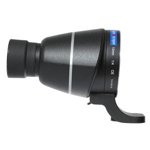 Lens2scope Okularansatz 10mm, passend für Nikon F, schwarz, Geradeinsicht