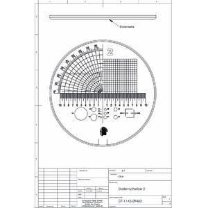 Schweizer Echelle 2 pour loupe de mesure Tech-Line