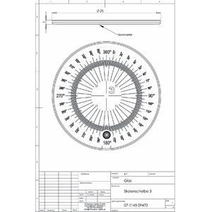 Schweizer Echelle 3 pour loupe de mesure Tech-Line