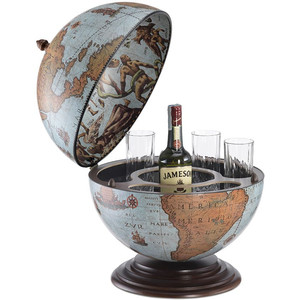 Globe de bar Zoffoli Nettuno Blue Ocean 40cm