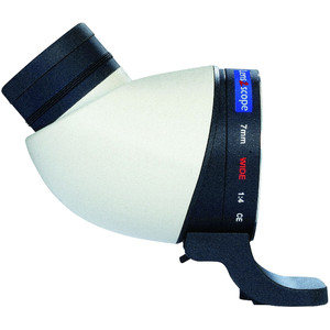 Lens2scope Oculaire renvoi coudé, grand champ 7mm Wide, pour Canon EOS, blanc