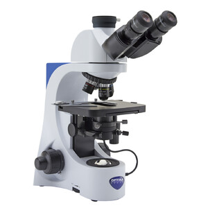 Optika Microscope plan trinoculaire B-383DK à champ obscur, X-LED
