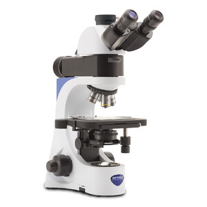 Optika Mikroskop B-383MET, Trinokular, Metall, Auflicht und Durchlicht, W-PLAN, IOS, 50x-500x
