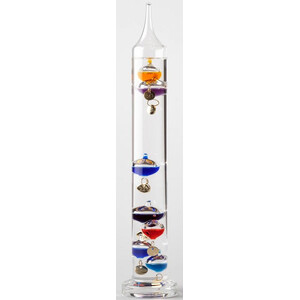 AstroMedia Wetterstation Das Galileo-Thermometer