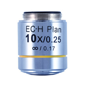 Objectif Motic CCIS plan achromatique EC-H PL 10x/0.25 (AA=17.4mm)