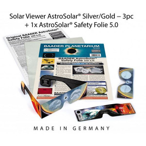 Filtres solaires Baader Kit d'observation solaire AstroSolar : lunettes et film