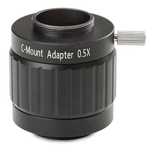 Euromex Kamera-Adapter NZ.9850, C-Mount 0.5x Linse für 1/2" Kamera