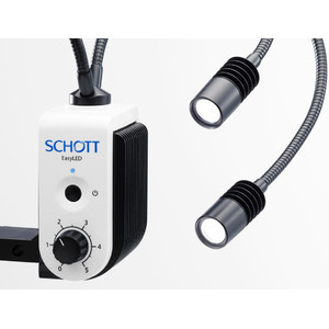 SCHOTT EasyLED Doppel-Spot Plus Beleuchtungssystem incl. Netzteil
