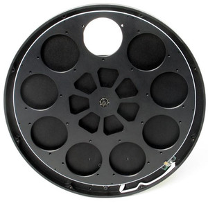 Moravian Filterrad für CCD-Kamera G4 - 9x 2"- oder 50-mm-Filter, ungefaßt
