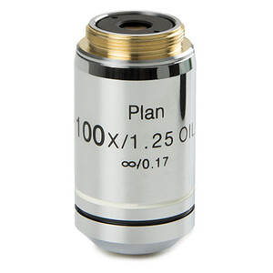 Objectif Euromex IS.7900-T, 100/1,25 PLPOLi oil immers., plan, infinity, strain-free (iScope)