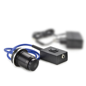 Euromex Condenseur cardioide fond noir IS.9150, 5 W LED, alimentation 100-240 V