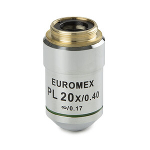 Euromex Objektiv AE.3108, 20x/0.40, w.d. 1,5 mm, PL IOS infinity, plan (Oxion)