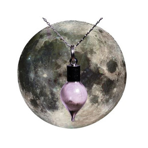 Jurassic Jewellery collier poussière de Lune (pendentif forme de goutte)