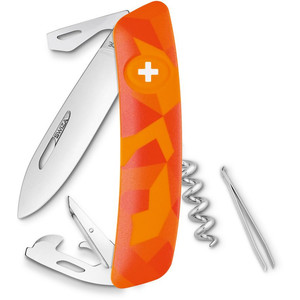 SWIZA Schweizer Taschenmesser C03 LUECO Camo Urban Orange