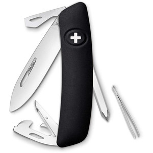 Couteaux SWIZA Couteau de poche suisse D04 noir