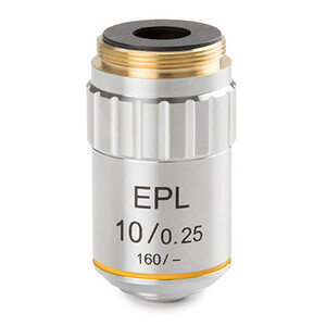 Objectif Euromex BS.7110, E-plan EPL 10x/0.25, w.d. 6.61 mm (bScope)