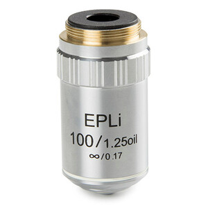 Objectif Euromex BS.8200, E-plan EPLi S100x/1.25 oil immersion IOS (infinity corrected), w.d. 0.25 mm (bScope)