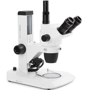 Euromex Zoom-Stereomikroskop NZ.1703-S, NexiusZoom EVO, 6.5x to 55x, rack and pinion, LED 3 W, trino