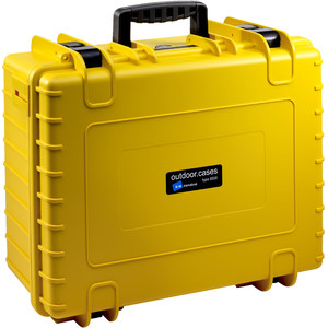 B+W Type 6000 jaune / compartimentée